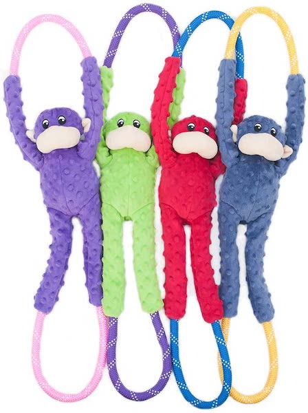 zippy paws monkey rope